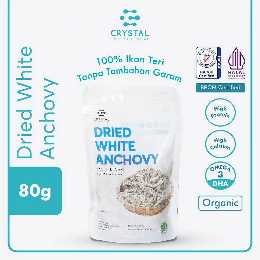 Dried White Anchovy 80 g