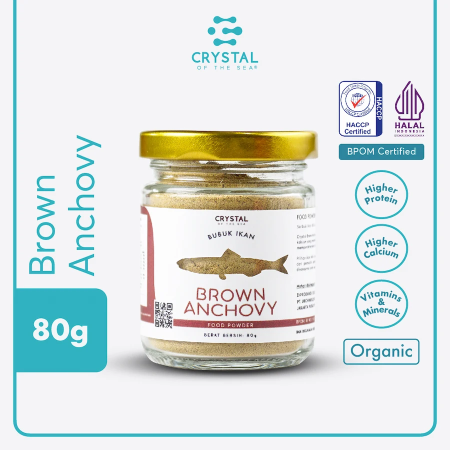 Brown Anchovy 80g