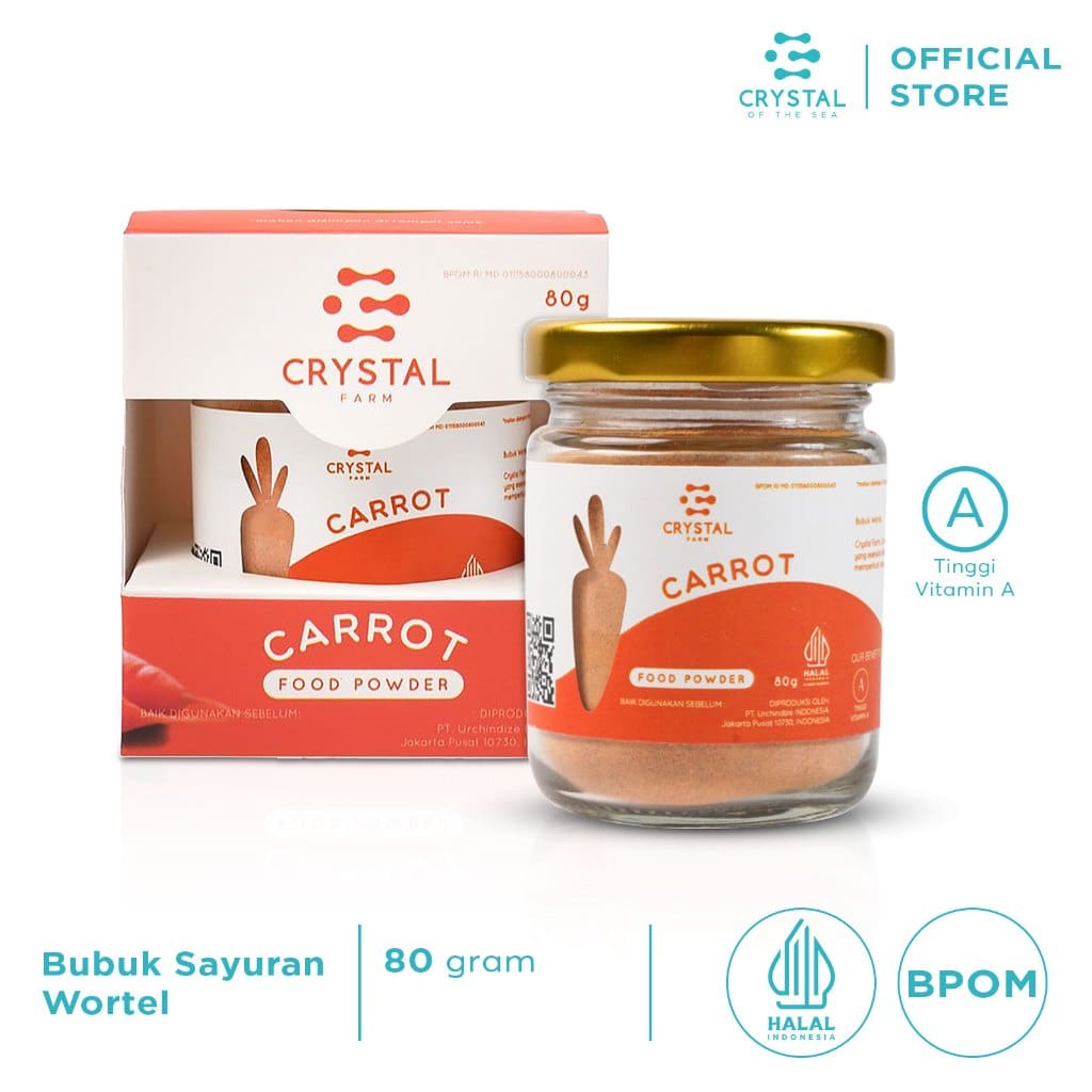 carrot powder Crystal of the Sea