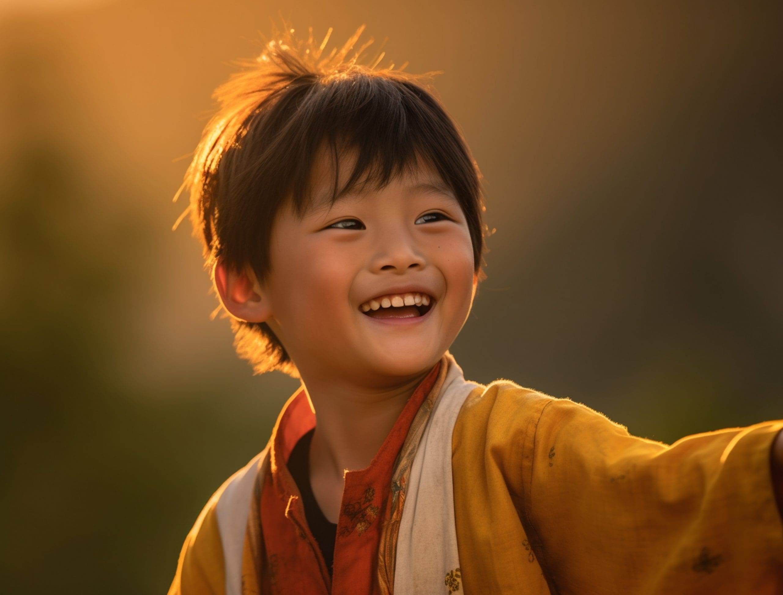 smiling boy