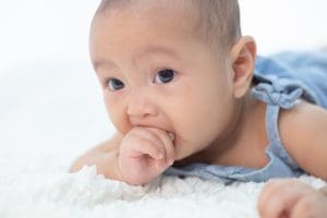 Anak tumbuh gigi susah makan